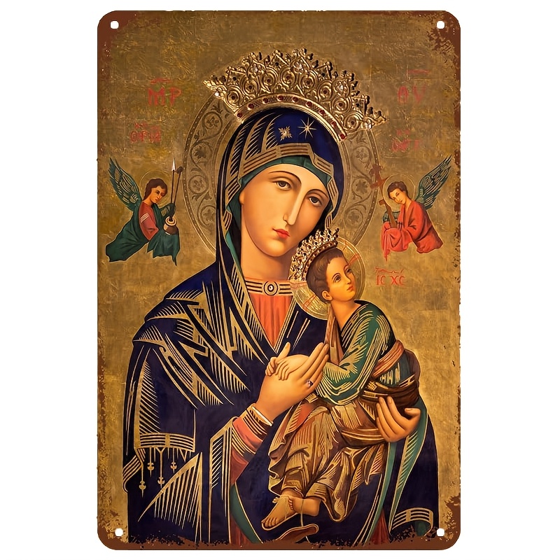 2D Vintage Metallschild, Jungf – Metal Photo Panel Bewertung und Preis